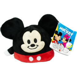 Peluche réversible Disney Mickey et Minnie Mouse 8 cm