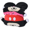 Peluche réversible Disney Mickey et Minnie Mouse 8 cm