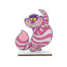 CRYSTAL ART Figurine à diamanter Le Chat Cheshire alice aux pays des merveilles disney