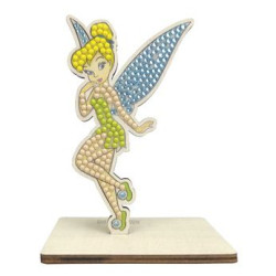 CRYSTAL ART Figurine à diamanter Fée Clochette Peter Pan Disney