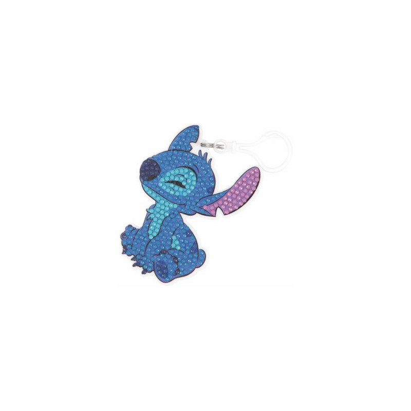 CRYSTAL ART Charms à diamanter - Stitch disney