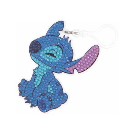 CRYSTAL ART Charms à diamanter - Stitch disney