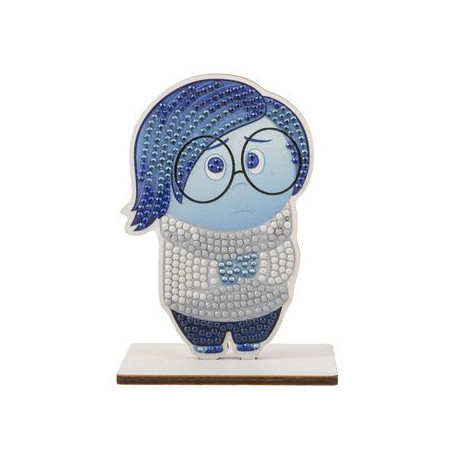 CRYSTAL ART Figurine à diamanter Vice versa Tristesse Disney