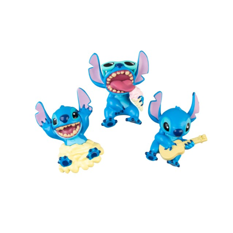 SET DE 3 MAGNETS DISNEY STITCH