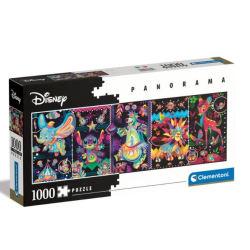 Disney - Puzzle Panorama Pop-Art Disney (1000 pièces)