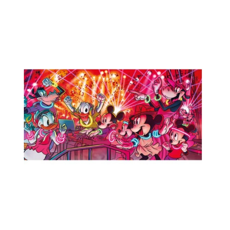 Disney - Puzzle Panorama Disco with DJ Mickey (1000 pièces)