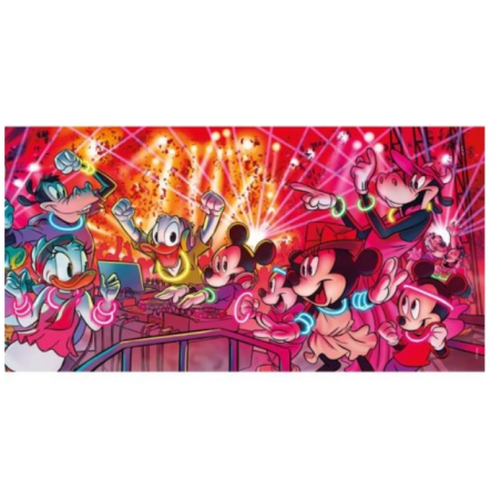 Disney - Puzzle Panorama Disco with DJ Mickey (1000 pièces)