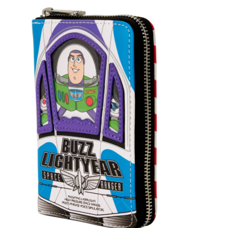 Portefeuille Loungefly Disney Pixar Toy Story 30e anniversaire Buzz l'Éclair