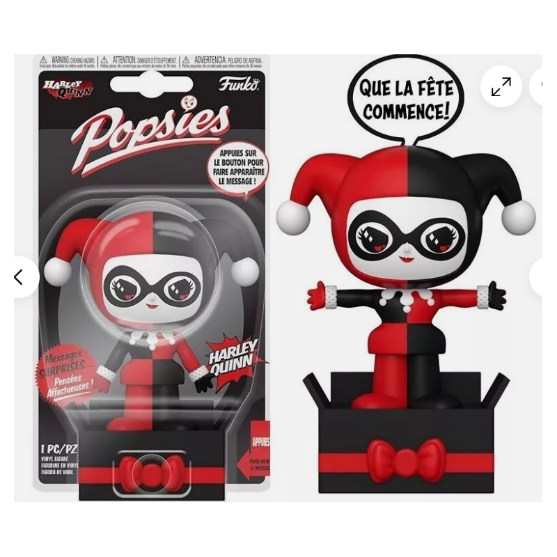 Funko Popsies DC Comics Harley Quinn avec Message Surprise