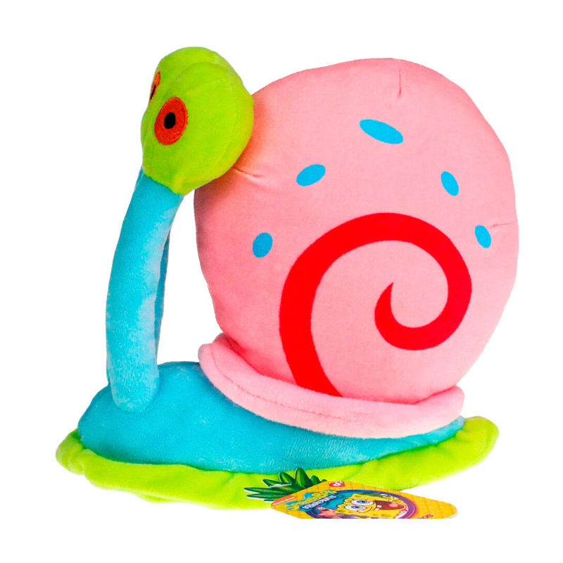 Peluche Bob l'éponge Gary 13cm