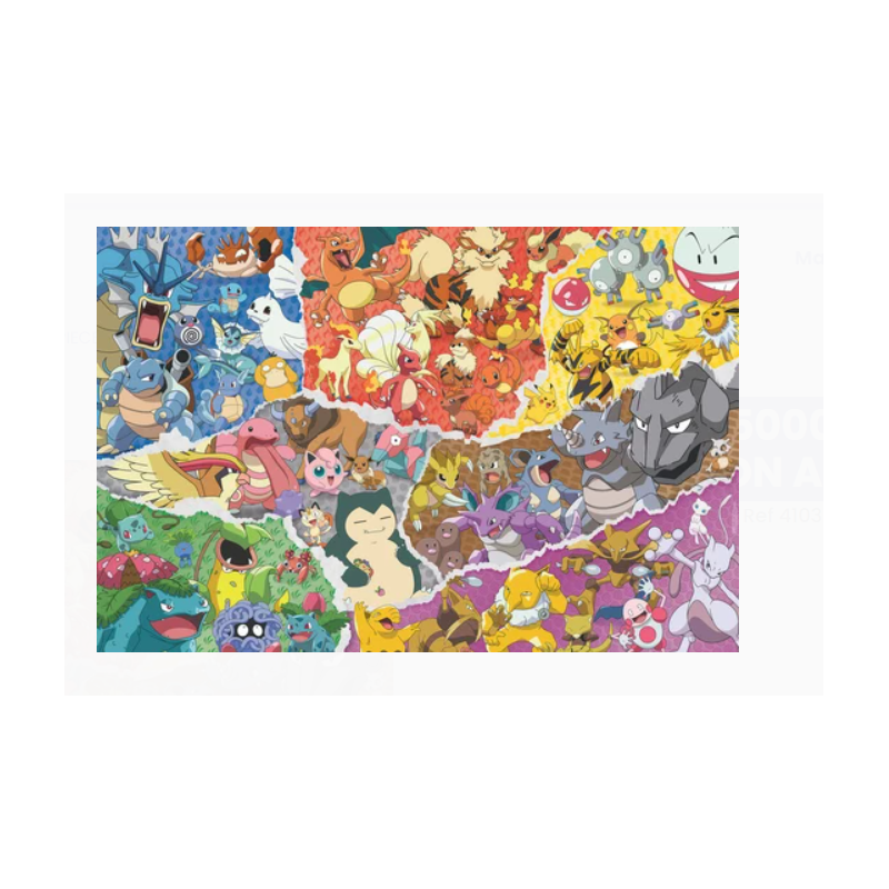 PUZZLE 5000 PIECES - POKÉMON ALLSTARS