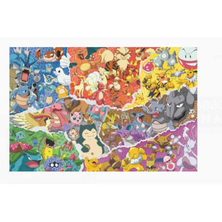 PUZZLE 5000 PIECES - POKÉMON ALLSTARS