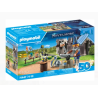 CHEVALIER ET DECORATIONS DE FETE - PLAYMOBIL