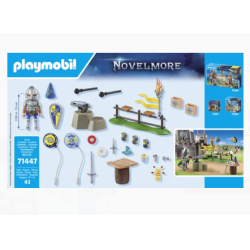 CHEVALIER ET DECORATIONS DE FETE - PLAYMOBIL