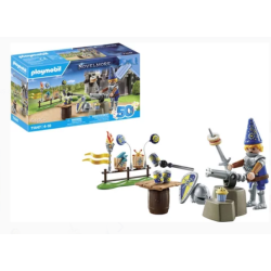 CHEVALIER ET DECORATIONS DE FETE - PLAYMOBIL