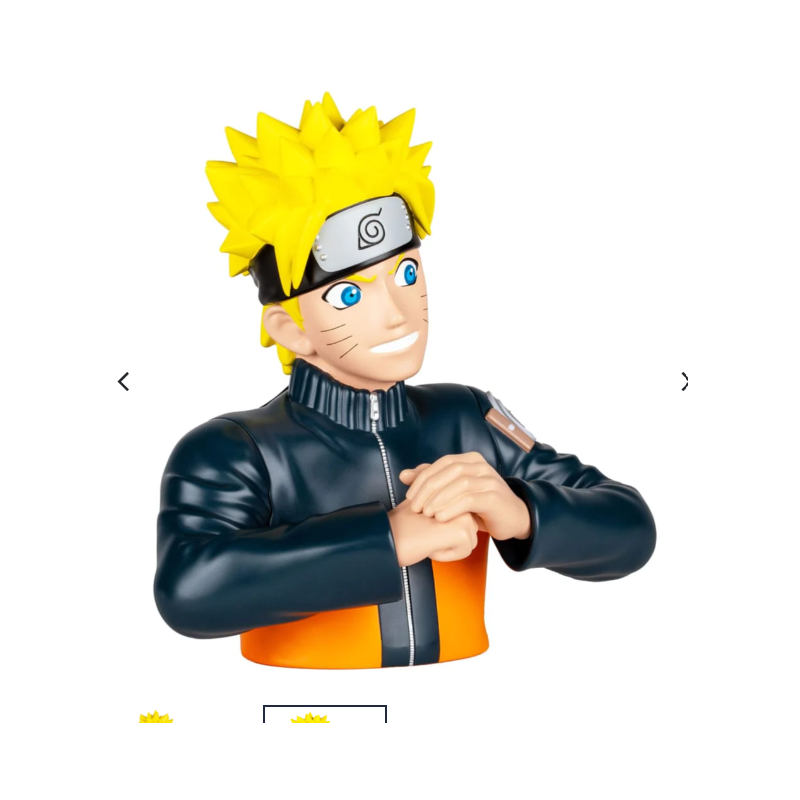 NARUTO - Tirelire buste de Naruto - 23cm