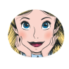 Masque visage Alice aux pays des merveilles - Disney