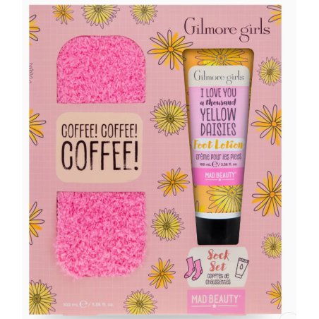 Coffret cadeau chaussettes et crème pour les pieds Gilmore Girls