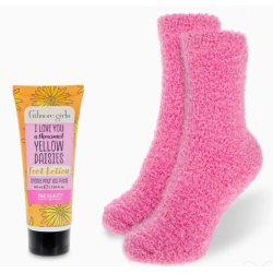 Coffret cadeau chaussettes et crème pour les pieds Gilmore Girls