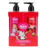 Duo Crème et Gel Lavant Mains Disney Alice au Pays des Merveilles 460 ml Framboise Rouge/Miel