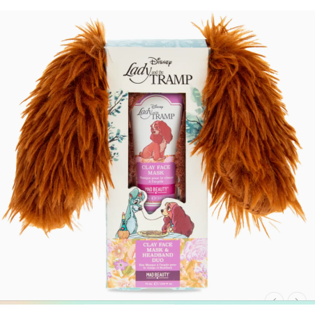 Duo Masque à l'argile & Bandeau La Belle et le Clochard - Disney