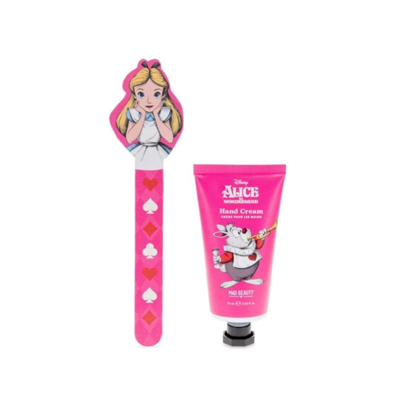 Duo de soins pour les mains et les ongles Alice au pays des merveilles - Disney