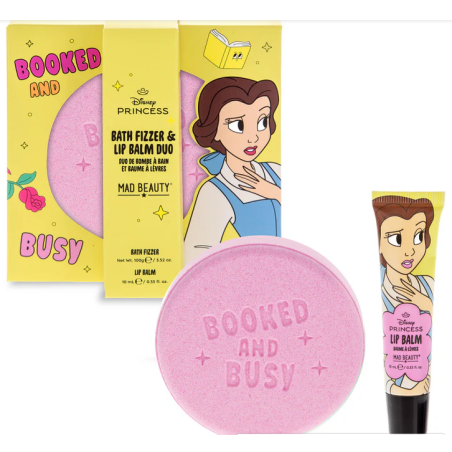 Duo bombe à bain et baume à lèvres Belle et le Bête - Disney