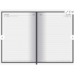 Agenda officiel Harry Potter 2026 A5, jour par page