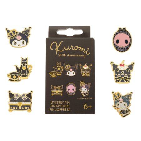 Blind box pin's loungefly 20th anniversary Kuromi - Hello Kitty