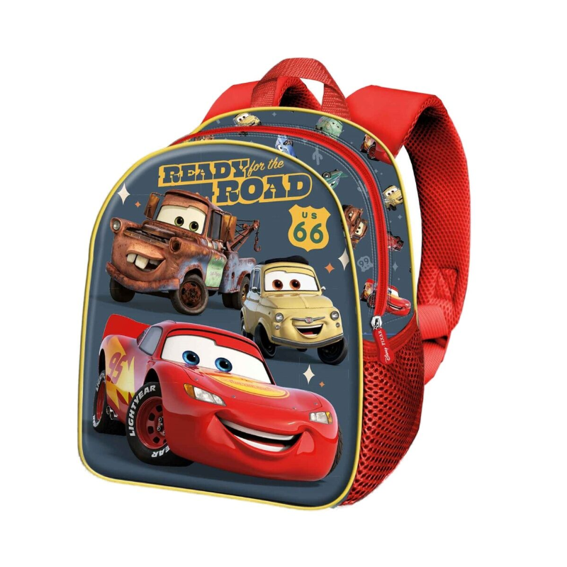 Sac à dos Disney Pixar Cars 3 Ready 3D 30 cm