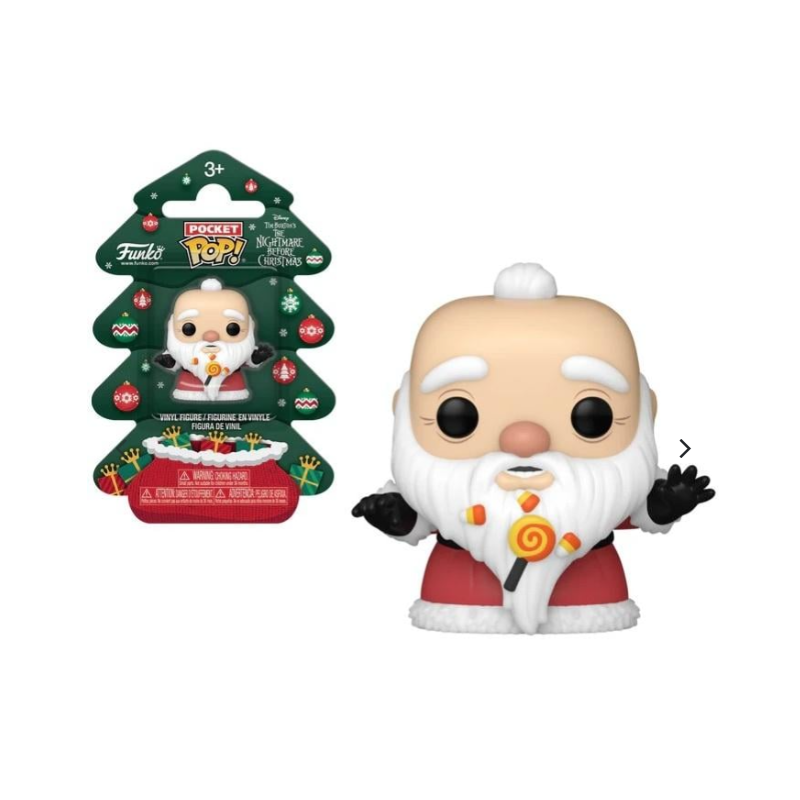 Porte Clés Pocket Pop - Sandy Claws HOLIDAY TREE - Etrange Noël de Mr Jack - Disney