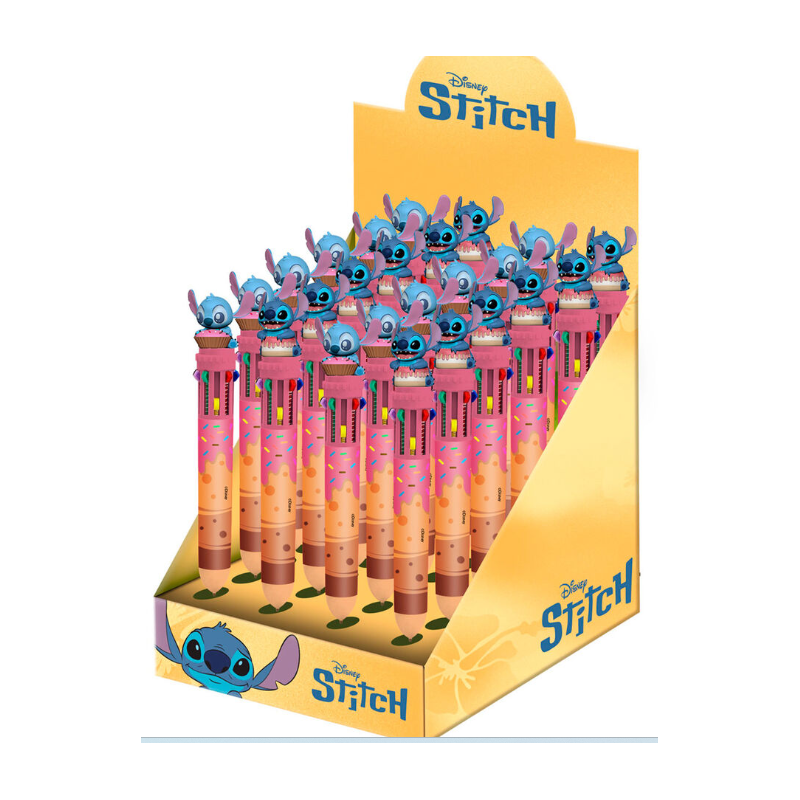 Blind box stylo Disney Stitch assorti 10 couleurs