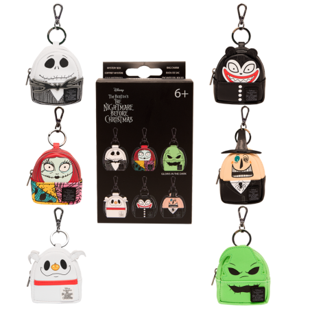 BLIND BOX Porte-clés porte monnaie Mini Sac à Dos Mystère ETRANGE NOËL DE MONSIEUR JACK Loungefly