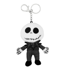 Porte-clés en peluche Jack Skellington de L'Étrange Noël de Monsieur Jack de Disney