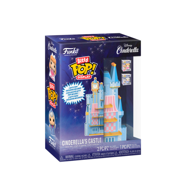 Présentoir Bitty POP Disney Château de Cendrillon