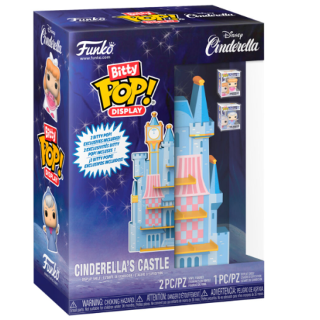 Présentoir Bitty POP Disney Château de Cendrillon