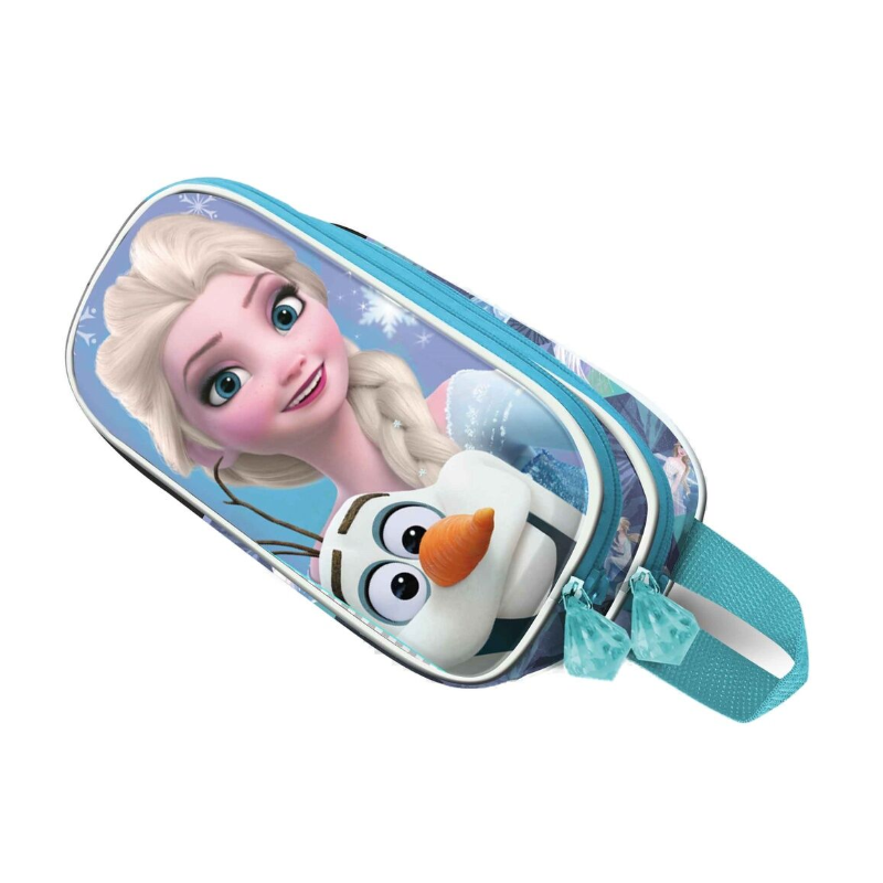 Trousse à crayons double 3D Disney Frozen 2
