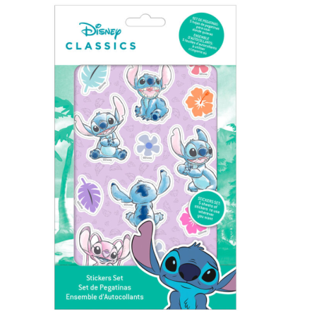 Ensemble d'autocollants Disney Stitch