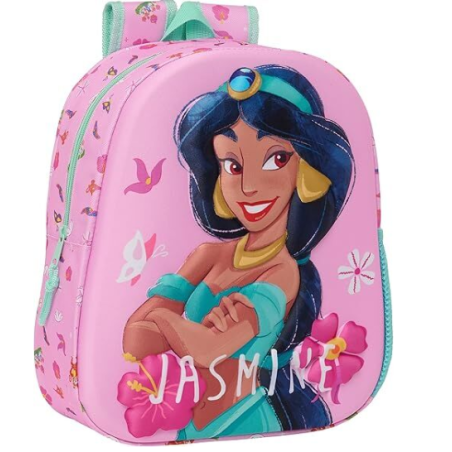 Sac à dos Disney Aladdin Jasmine 3D 33 cm