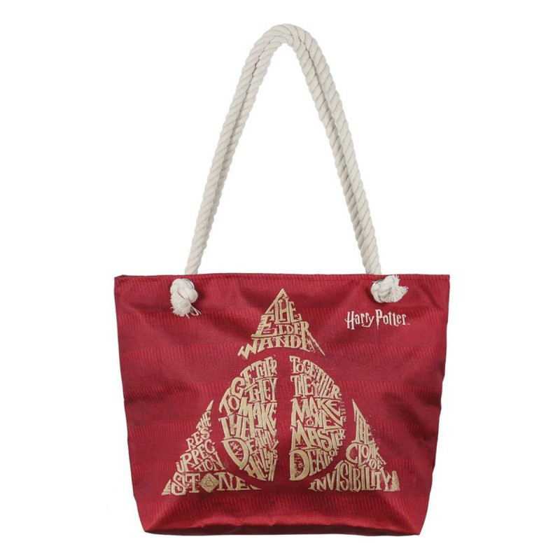 Sac cabas Reliques Rouge HARRY POTTER