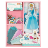 Ensemble magnétique en bois de robes de Cendrillon Disney