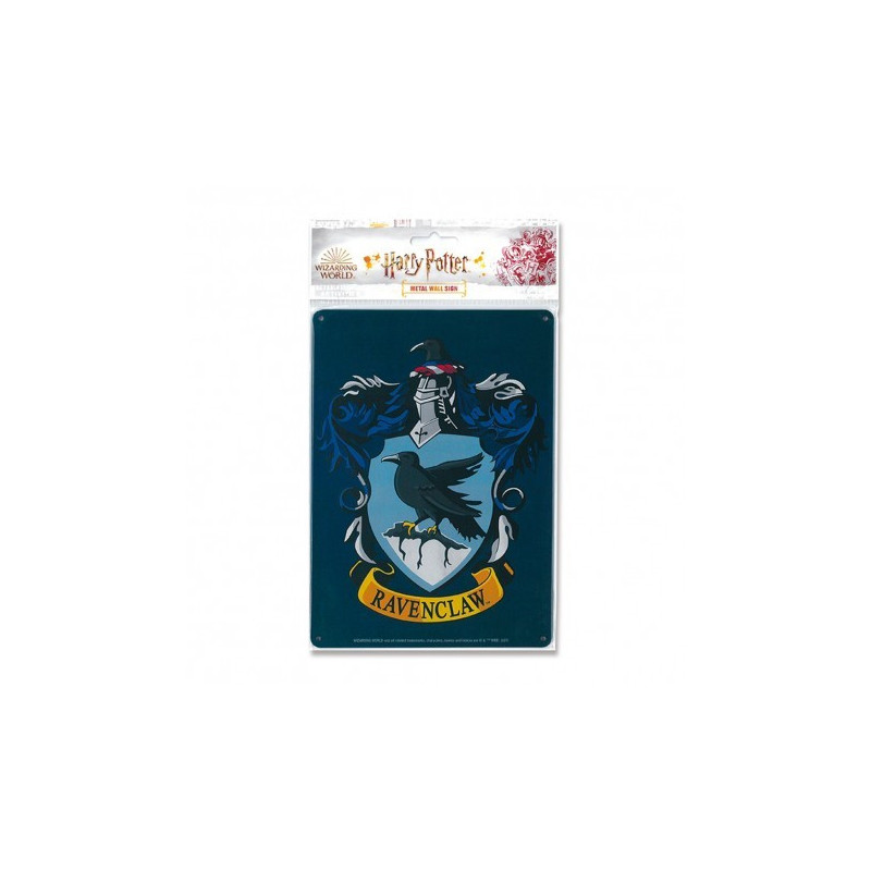 Petite Plaque Métallique Serdaigle - Harry Potter