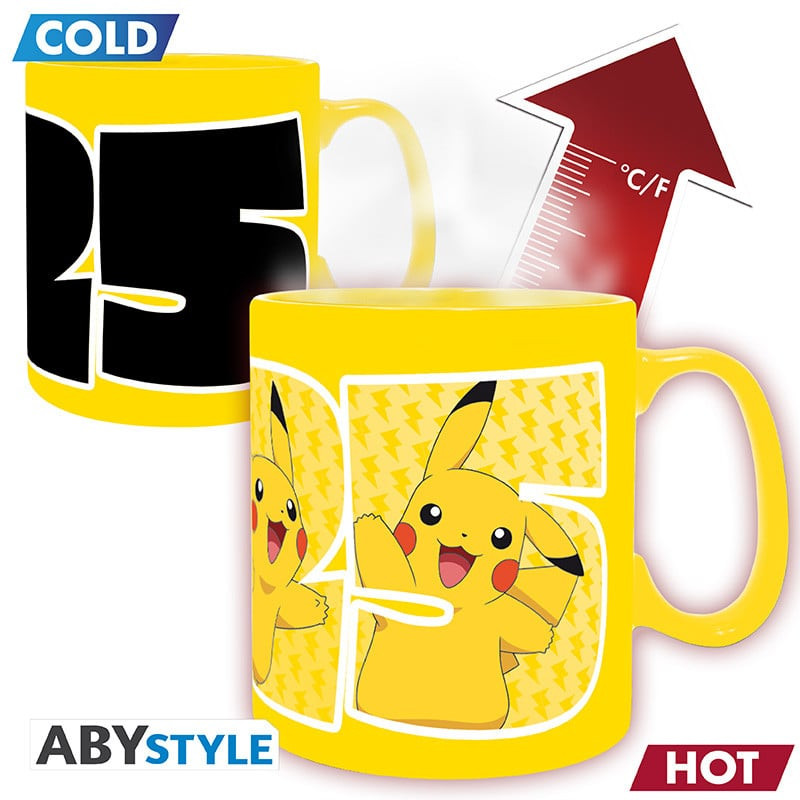 POKEMON - Pikachu - Mug thermoréactif 460ml