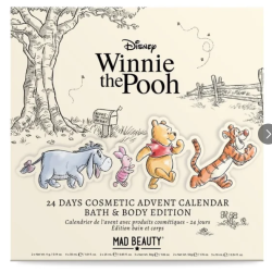 Calendrier de l'avent 24 jours Soin corps et bain Disney Winnie l'Ourson