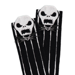 Pack de 2 paires de chaussettes 'Glow in the Dark' (T39-42) etrange noel de monsieur jack disney