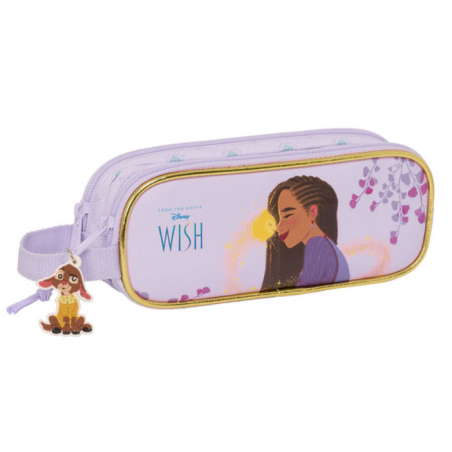 Trousse double compartiments Asha - Wish - Disney