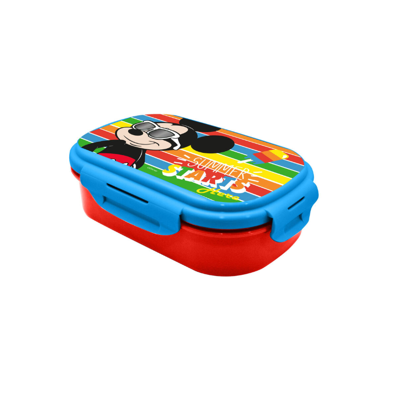 Boîte à lunch Disney Mickey + couverts