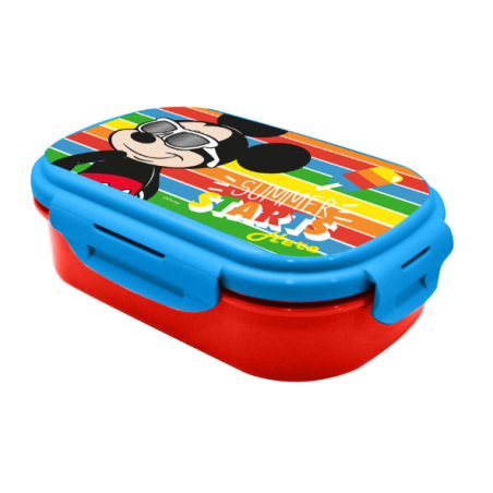 Boîte à lunch Disney Mickey + couverts