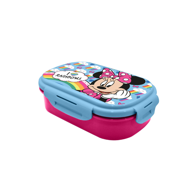 Boîte à lunch + couverts Disney Minnie