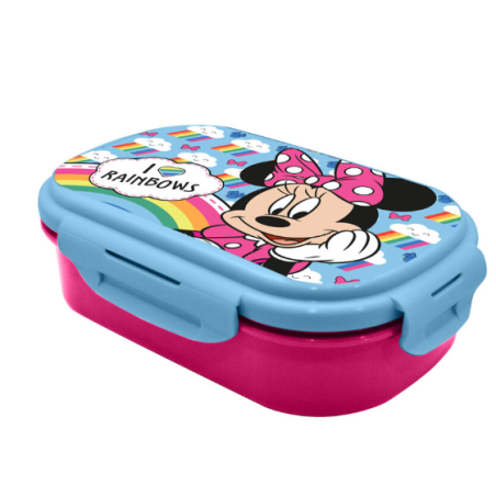 Boîte à lunch + couverts Disney Minnie